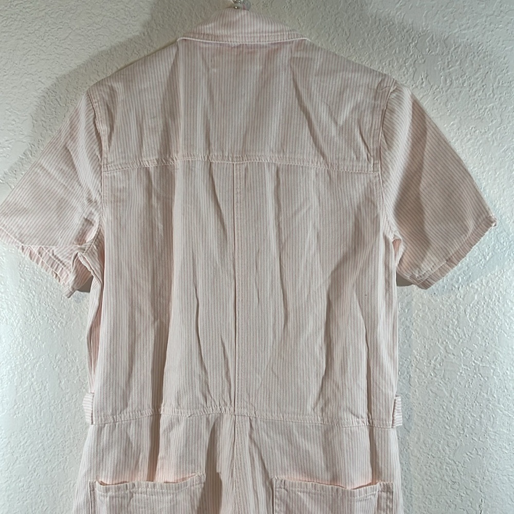 BLANK NYC STRAWBERRY PUNCH ROMPER STRIPES WITH POCKETS SIZE MEDIUM NEW - Picture 7 of 12